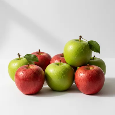 Fresh whole apples